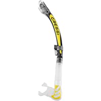 Cressi Alpha Ultra Dry - Tubo de Buceo y esnórquel- Silicona- seco